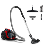 Tolmuimeja PHILIPS POWERPRO EXPERT kotita, punane