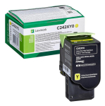 Tooner LEXMARK C242XY0 kollane