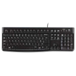 Klaviatuur LOGITECH K120 USB, must