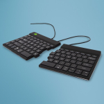 Ergonoomiline klaviatuur R-GO SPLIT mini, must