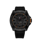 Meeste k&auml;ekell TOMMY HILFIGER 1792137 49 mm, must