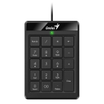 Numbriklahvistik GENIUS NUMPAD 110, must