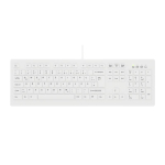 Meditsiiniline klaviatuur ACTIVE KEY AK-C8100F t&auml;issuuruses, valge