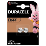 Patarei DURACELL LR44 2-pakk