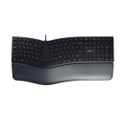 Ergonoomiline klaviatuur CHERRY KC 4500 ERGO, must