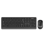 Juhtmevaba klaviatuuri ja hiire komplekt A4TECH FG1010, must