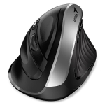 Ergonoomiline hiir GENIUS ERGO 8250S, must ja h&otilde;bedane