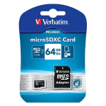 M&auml;lukaart VERBATIM PREMIUM MICRO SDXC 64GB