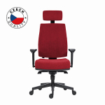 Kontoritool ERGO JANA ergonoomiline, punane
