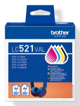 Tindikassett BROTHER LC521VAL 4 tk