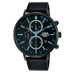 Meeste k&auml;ekell LORUS RM363FX9 43mm, must