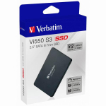 SSD siseketas VERBATIM VI550 512GB, must