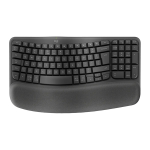 Ergonoomiline klaviatuur LOGITECH WAVE KEYS juhtmevaba, hall