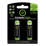 Laetav patarei POWERTON ENERGY RECHARGE AAA 2 tk