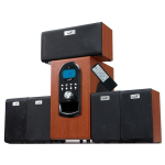 K&otilde;larid GENIUS SW-HF 5.1 6000 V2, pruun-must
