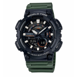 K&auml;ekell CASIO AEQ-110W-3A meeste 52,2 mm, must