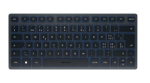 Klaviatuur CHERRY KW 7100 MINI BT juhtmevaba, sinine