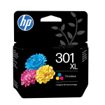 Tindikassett HP 301XL kolmev&auml;rviline