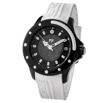 K&auml;ekell FOLLI FOLLIE naistele 42 mm, must/valge