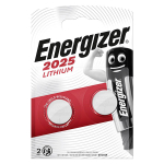 Patarei ENERGIZER CR2025 liitium 2-pakk