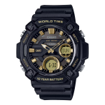 K&auml;ekell CASIO AEQ-120W-9A 53,3 mm, must