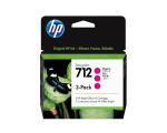 Tindikassett HP 712 3-pakk 29 ml, magenta