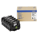 Kleepkirjalint BROTHER HGE-251 24mm, 5 tk/pakk