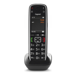 Lauatelefon GIGASET E720HX, must