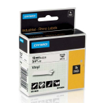 Kleepkirjalint DYMO RHINO 19mm x 5.5m, must/valge