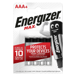 Patarei ENERGIZER MAX AAA 4-pakk