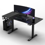 M&auml;ngulaud LEVEL V2 140x68cm elektriliselt reguleeritav, must