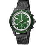 K&auml;ekell JUST CAVALLI JC1G215M0065 42mm, must/roheline