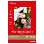 Fotopaber CANON PP-201 A3 l&auml;ikiv, valge