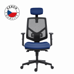 Ergonoomiline kontoritool ERGO TINA, tumesinine