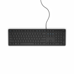 Klaviatuur DELL KB216 t&auml;issuuruses, must
