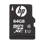 M&auml;lukaart HP SDU64GBXC10HP 64 GB MicroSDXC, must