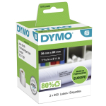 Etiketirull DYMO LW 36 x 89 mm, valge