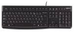 Klaviatuur LOGITECH K120 FOR BUSINESS t&auml;issuuruses, must
