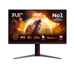 Monitor AOC U32G4U 31,5" 4K Ultra HD, must/punane