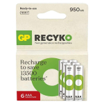 Laetav patarei GP AAA (HR03) 950 mAh 6-pakk