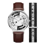 K&auml;ekell DANIEL WELLINGTON DW00100735 unisex 40mm, pruun
