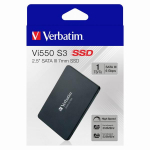 SSD siseketas VERBATIM VI550 1000GB, must