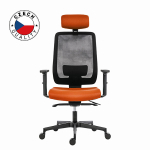 Ergonoomiline kontoritool LUCIE, oranž