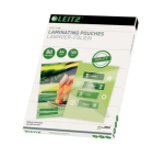 Lamineerimiskile LEITZ A4 100 tk, l&auml;bipaistev
