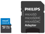 M&auml;lukaart PHILIPS MicroSDXC 256 GB, must