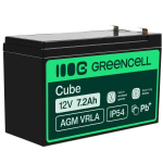 Aku GREEN CELL VRLA AGM 12V 7.2Ah