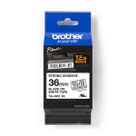 Kleepkirjalint BROTHER TZE-S261 36mm, must/valge