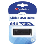 M&auml;lupulk VERBATIM SLIDER 64GB, must
