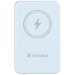 Akupank VERBATIM 5000mAh juhtmevaba laadimisega, sinine