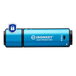 USB-v&auml;lkm&auml;lu IRONKEY VAULT PRIVACY 50 512 GB USB-C, must/sinine